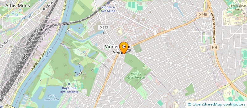 localisation de l'entreprise SCI LES OISEAUX à VIGNEUX-SUR-SEINE