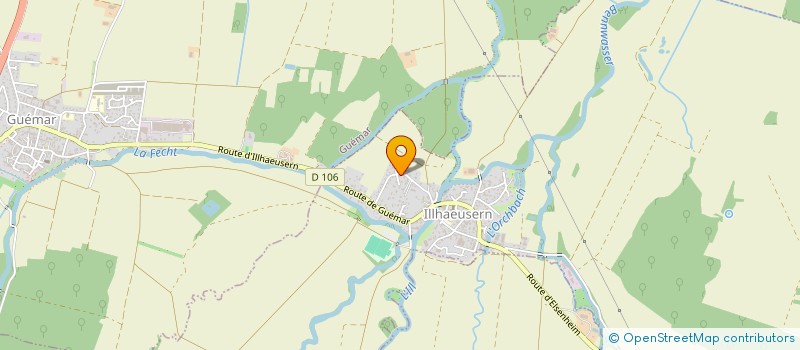 localisation de l'entreprise SCI LES OISEAUX  ILLHAEUSERN