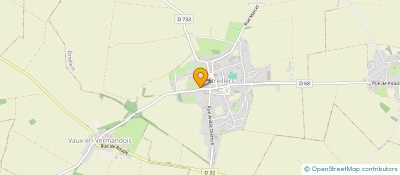 localisation de l'entreprise SCI LES OISEAUX  ETREILLERS