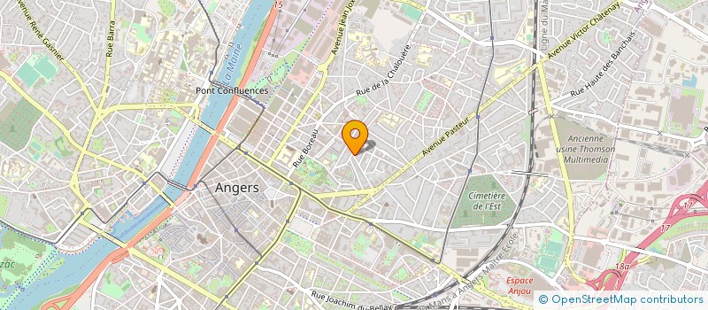 localisation de l'entreprise SCI LES OISONNIERES à ANGERS