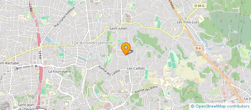 localisation de l'entreprise SCI LES OLIVADES à MARSEILLE
