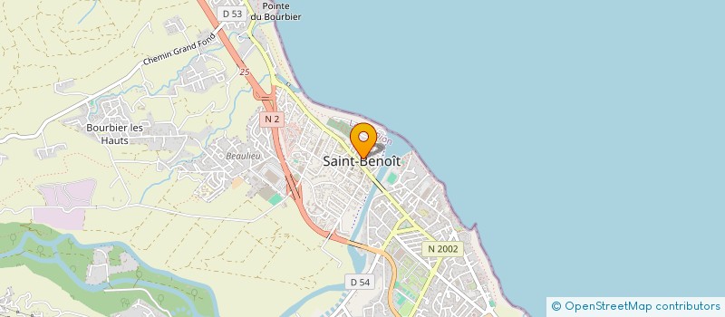 localisation de l'entreprise SCI LES OLIVIERS à SAINT-BENOIT