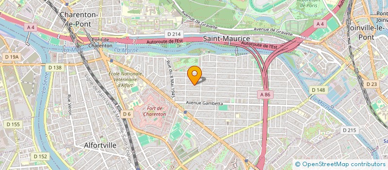 localisation de l'entreprise SCI LES OLIVIERS à MAISONS-ALFORT