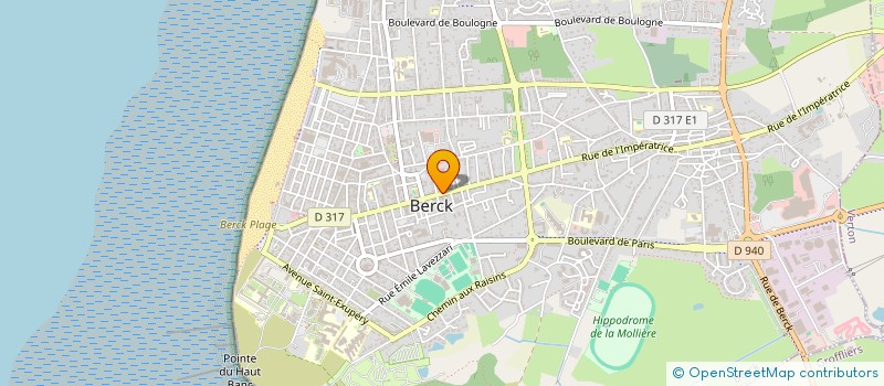 localisation de l'entreprise SCI LES OLIVIERS à BERCK