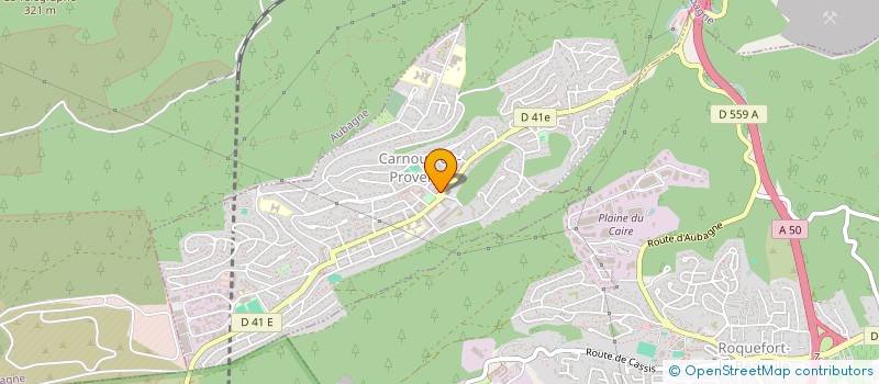 localisation de l'entreprise SCI LES OLIVIERS  CARNOUX-EN-PROVENCE