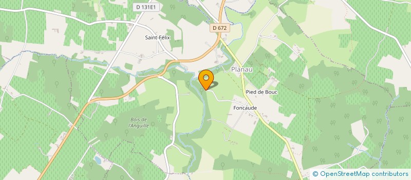 localisation de l'entreprise SCI LES OLIVIERS  SAINT-SULPICE-DE-POMMIERS