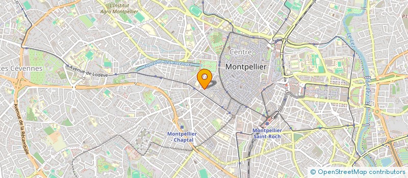localisation de l'entreprise SCI LES OLIVIERS à MONTPELLIER