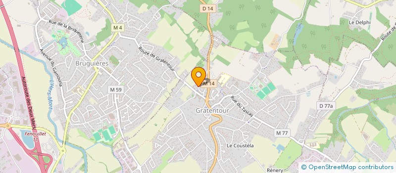 localisation de l'entreprise SCI LES OLIVIERS  GRATENTOUR