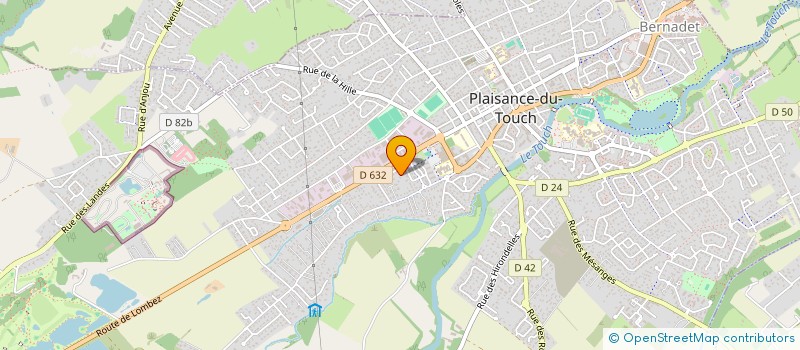 localisation de l'entreprise SCI LES OLIVIERS  PLAISANCE-DU-TOUCH