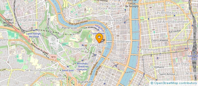 localisation de l'entreprise SCI LES OLIVIERS  LYON