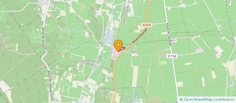 localisation de l'entreprise SCI LES OLIVIERS  SAINTE-CECILE-LES-VIGNES