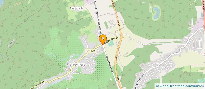 localisation de l'entreprise SCI LES OLIVIERS  PIERREVILLERS