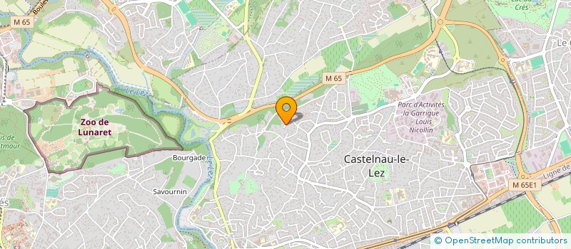 localisation de l'entreprise SCI LES OLIVIERS à CASTELNAU LE LEZ