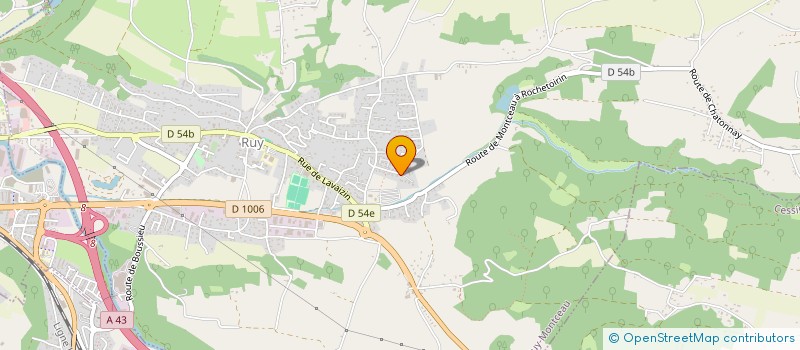 localisation de l'entreprise SCI LES OLIVIERS  RUY-MONTCEAU