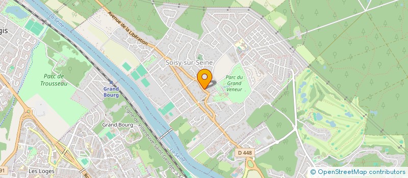 localisation de l'entreprise SCI LES OLIVIERS à SOISY-SUR-SEINE