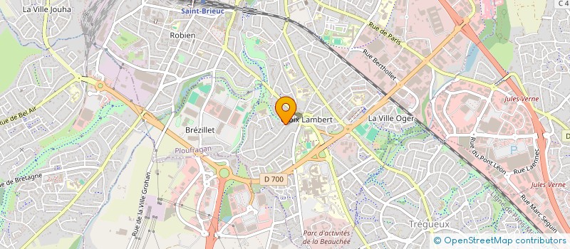 localisation de l'entreprise SCI LES OLIVIERS à SAINT-BRIEUC