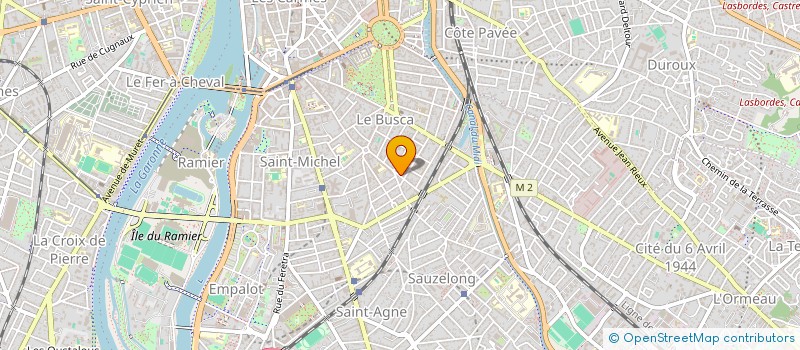 localisation de l'entreprise SCI LES OLIVIERS à TOULOUSE