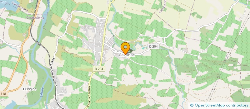 localisation de l'entreprise SCI LES OLIVIERS DE L'ESTRADE  CAVANAC