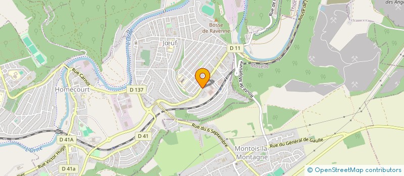 localisation de l'entreprise SCI LES OLIVIERS VESTINI  JUF