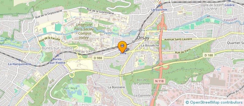 localisation de l'entreprise SCI LES OLLIVIER  GOMETZ-LA-VILLE