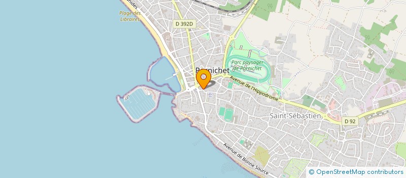 localisation de l'entreprise SCI LES OLYMPIADES à PORNICHET