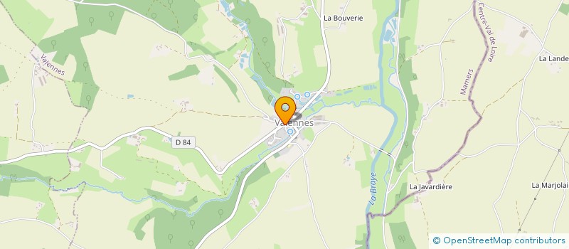 localisation de l'entreprise SCI LES OMBRAGES  VALENNES