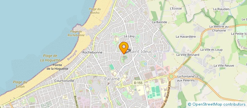 localisation de l'entreprise SCI LES OMBRAGES  SAINT-MALO