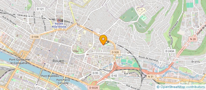 localisation de l'entreprise SCI LES ONDELLES  ROUEN