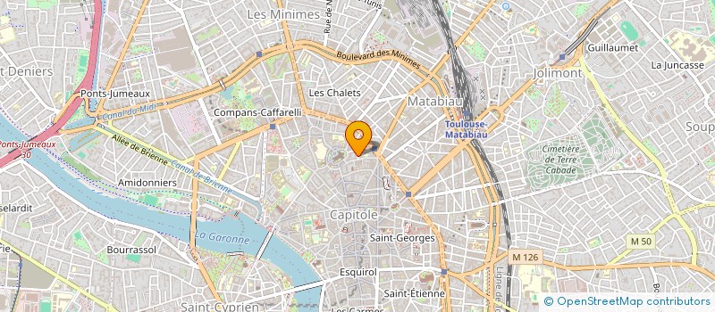 localisation de l'entreprise SCI LES ONDINES à TOULOUSE