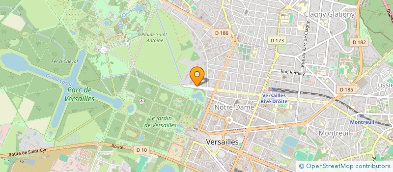 localisation de l'entreprise SCI LES ORAISONS à VERSAILLES