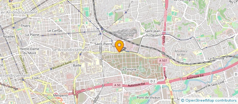localisation de l'entreprise SCI LES ORANGERS à MARSEILLE