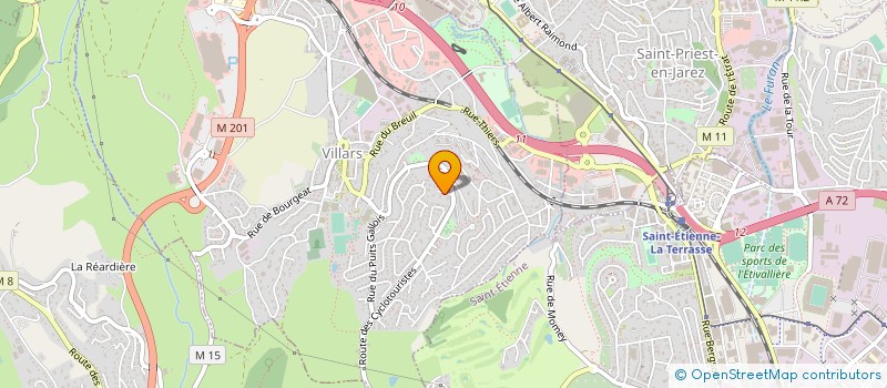 localisation de l'entreprise SCI LES ORANGERS à VILLARS