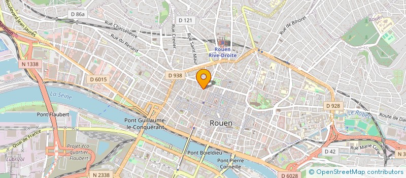 localisation de l'entreprise SCI LES ORANGERS à ROUEN