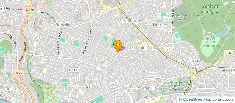 localisation de l'entreprise SCI LES ORCHIDEES  LE HAVRE