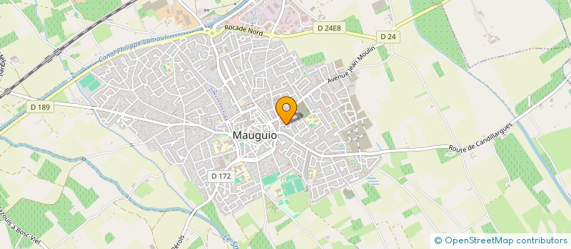 localisation de l'entreprise SCI LES ORCHIDEES  MAUGUIO