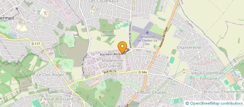 localisation de l'entreprise SCI LES ORCHIDEES  CHELLES