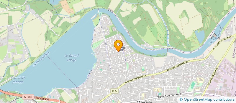 localisation de l'entreprise SCI LES ORCHIDEES  MEYZIEU