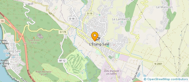 localisation de l'entreprise SCI LES ORCHIDEES à L'ETANG-SALE