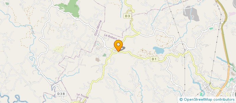 localisation de l'entreprise SCI LES ORCHIDEES  LE ROBERT