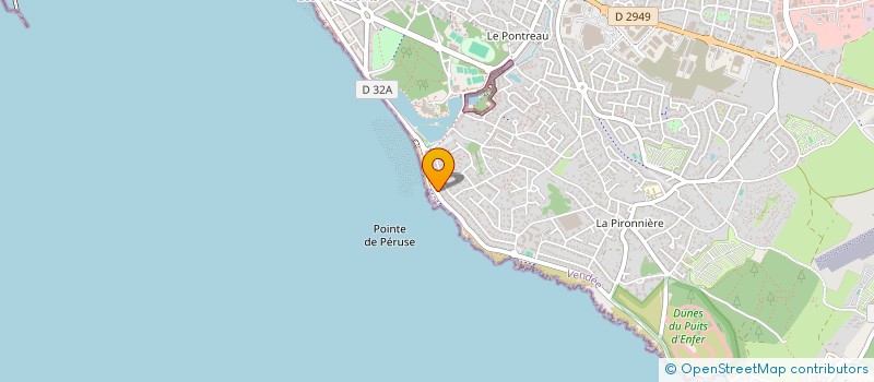 localisation de l'entreprise SCI LES ORCHIDEES à LES SABLES-D'OLONNE