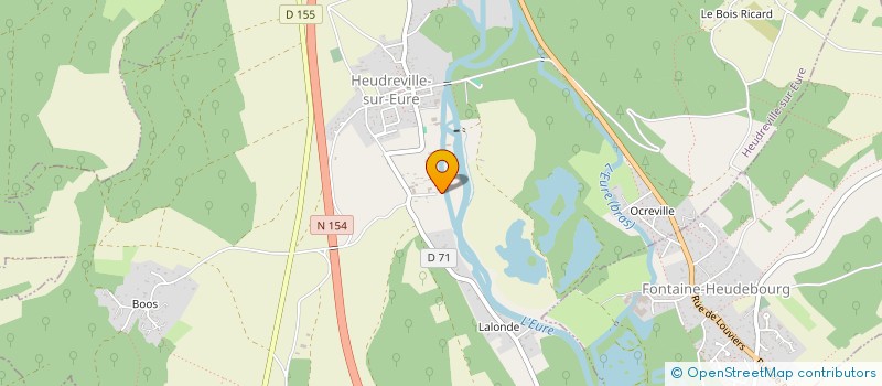 localisation de l'entreprise SCI LES ORGUES  ACQUIGNY