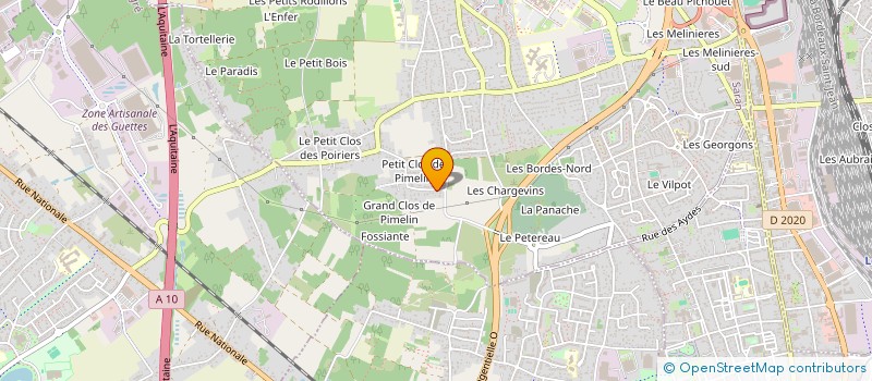localisation de l'entreprise SCI LES ORLEANES à SARAN