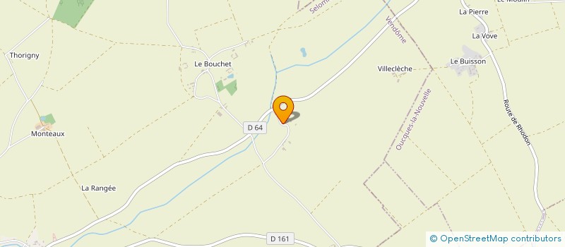 localisation de l'entreprise SCI LES ORMEAUX  VILLIERS-SUR-LOIR