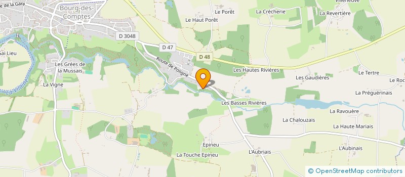 localisation de l'entreprise SCI LES ORMEAUX  BOURG-DES-COMPTES