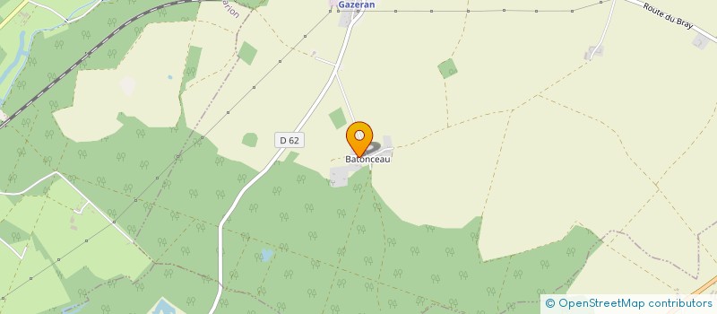 localisation de l'entreprise SCI LES ORMES  GAZERAN