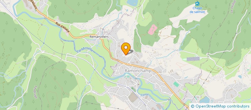 localisation de l'entreprise SCI LES ORMES  FRESSE-SUR-MOSELLE