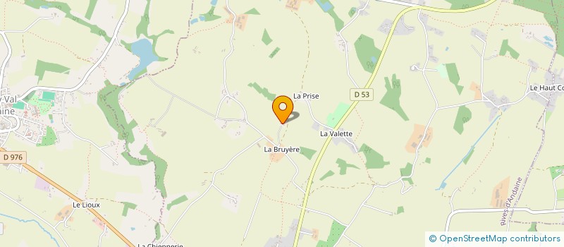 localisation de l'entreprise SCI LES ORMES à JUVIGNY VAL D'ANDAINE