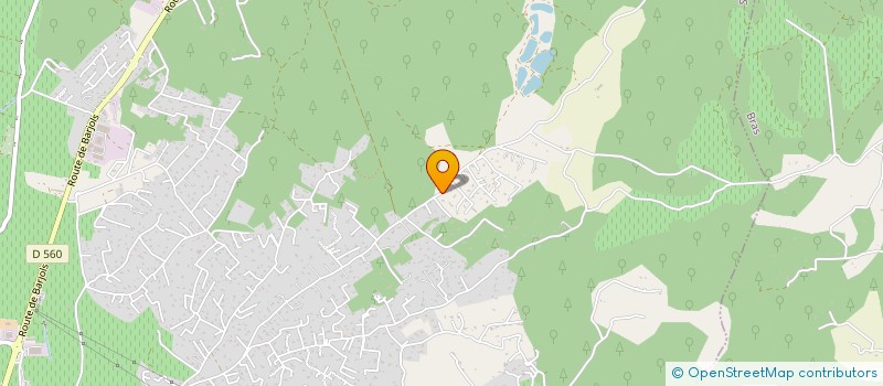 localisation de l'entreprise SCI LES ORRES  SAINT-MAXIMIN-LA-SAINTE-BAUME