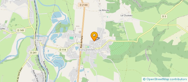 localisation de l'entreprise SCI LES OUCHES  ESTIVAREILLES