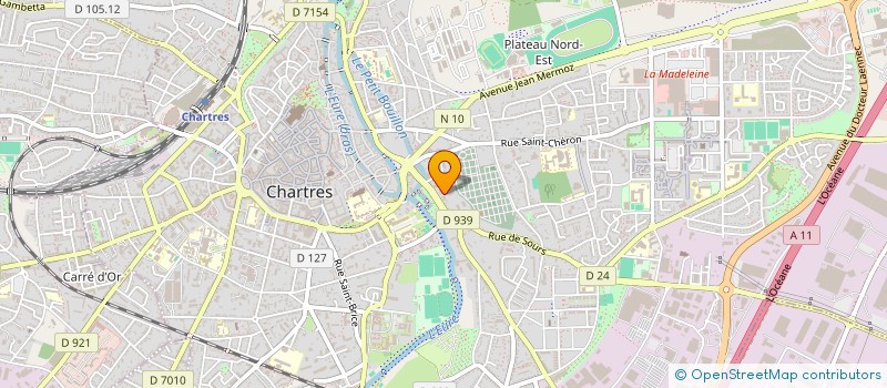 localisation de l'entreprise SCI LES OUCHES à CHARTRES